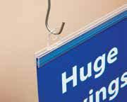 Atlas Banner Hanger Systems Gripper Atlas Banner Hanger A simple and economical way to hang signs and banners. Gripper fins hold heavier or longer length signs securely.