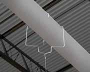 Warehouse Hooks & Installation Poles Installation Poles sold separately (see below) Warehouse Ceiling Hook For Solid Beam Use to hang banners from exposed solid beams.