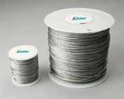 Both bare and coated cable available Packaged on single plastic spools at the lengths listed below Custom lengths available WIRE DIAMETER SPOOL LENGTH MATERIAL COATING APPROX.