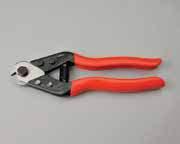 Hand Swagers & Cutters Steel Cable (Wire Rope) Cutter Top quality, pocket sized cutter. Use for hand cutting of wire rope and jack chain up to 3/16" diameter.
