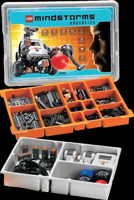 LEGO MINDSTORMS Education New Eco-friendly battery! See pages 30-31 for additional package options.