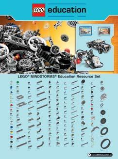 the LEGO MINDSTORMS Education NXT Base Set, 979797. 17" x 23".