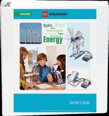 When the Renewable Energy Add-On Set is combined with the customized activity pack, students will explore renewable energy sources; investigate energy supply, transfer, accumulation, conversion, and