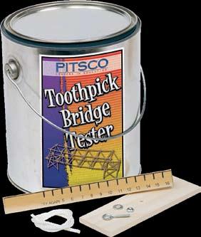 Masterpiece Toothpick Bridges More than just a resource, this activity guide helps teachers and students bridge the gap between building simple toothpick bridges and mastering the construction of a