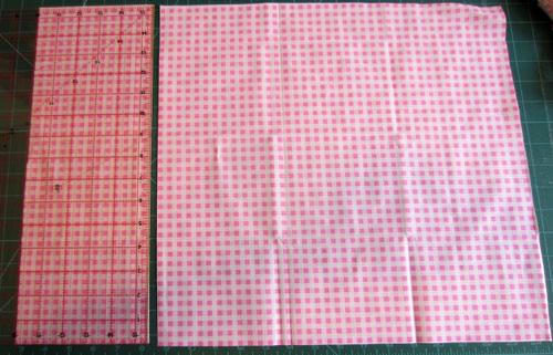 Place fabrics R/S together, place In-R-form on top sew round leaving one