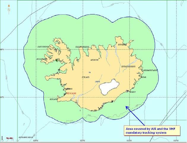 19 Figure 8: Range of the VHF and AIS systems in Iceland Resistance against an integrated system By the mid-1990s, two separate, fully operational computerized vessel tracking systems were operating.