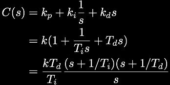 Proportional + Integral + Derivative (PID) r e u + C(s) P(s) y -1 Bode Diagrams Phase (deg); Magnitude (db) 5 4 3 2 1 1 5-5 -1 1-3 1-2 1-1 1 1 1 1 2 1 3 Frequency (rad/sec) Derivative