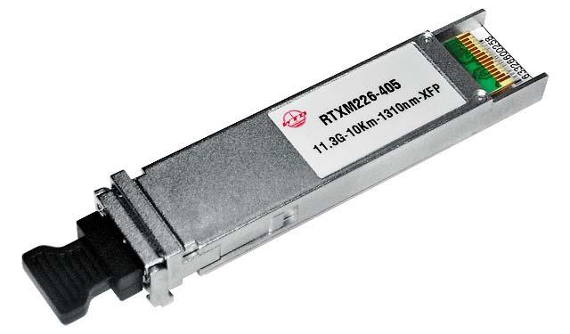 10Gbps XFP Optical Transceiver RTXM226-405 Features Compliant with XFP MSA Data Rate from 9.95 Gbps to 11.