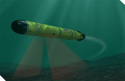 The AUV APM Module utilizes a very efficient thruster assembly, arrangement of Fins "quad configuration and controllers mounted in a light weight