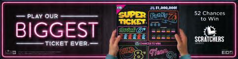 LOTTERY NEWS APRIL 2017 SUPER TICKET - POINT OF SALE