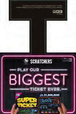 Ticket Scratchers into 2nd Chance from March 22nd