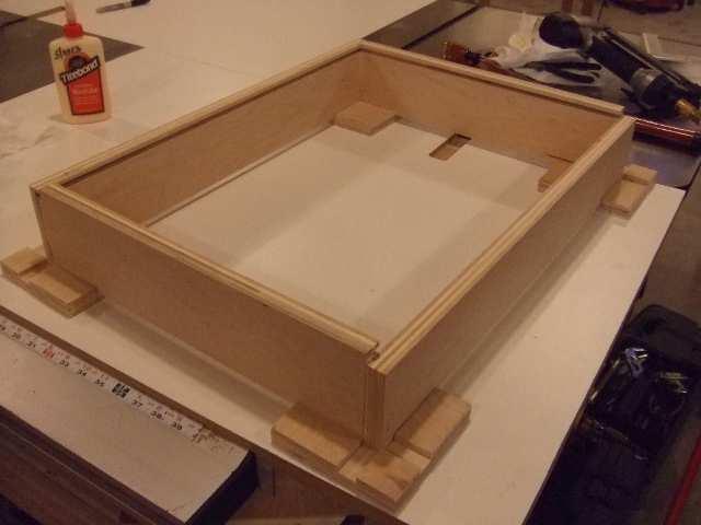 My drawer sizes are: Building the Drawers (2) 24 x 18 x 3, (2) 24 x 18 x 4 and