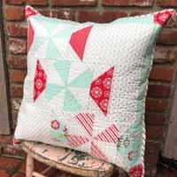 If you make a Peppermint Candy Quilt, (or a pillow!