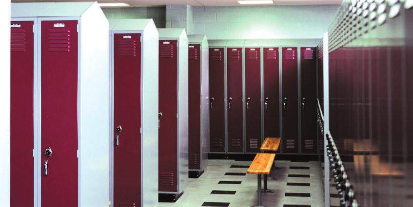 ALL-WELDED EXTREME CONFIGURATIONS Single Tier Quiet Lockers W: 9, 12, 15, 18, 24 H: 60*, 72* W: 12, 15 D: 12, 15, 18 H: 37* (actual 37-1 32) W: 12, 15 D: 15, 18 H: 48* (actual 48-5 8) Double Tier