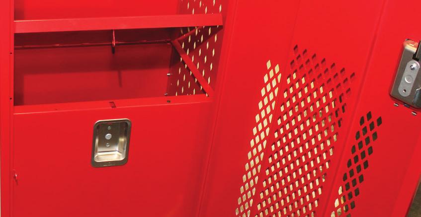 DELUXE COLLEGIATE & COLLEGIATE CONFIGURATIONS Deluxe Collegiate Lockers W: 24, 33, 36 D: 18, 21, 24 H: 72, 84 Deluxe Collegiate Lockers with Doors W: 24, 33, 36 D: 18, 21, 24 H: 72, 84 A FEATURES A-