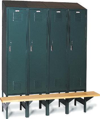 SPECIALTY & LOCKER BENCHES Valor Law Enforcement Lockers Provides secure and generous storage for police/government issued items; Kevlar vests, hats, uniforms, pistols, boots, shoes, laptop and