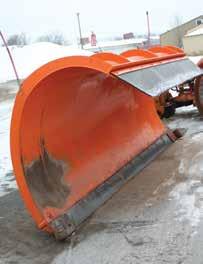 Plows will keep running longer, with fewer changes when they re equipped with ESCO snow plow blades and shoes.