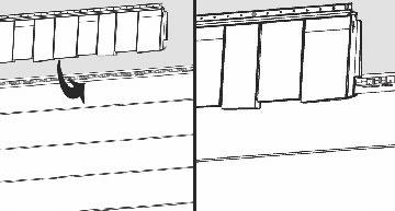 Make sure to space equally each panel from one to another.