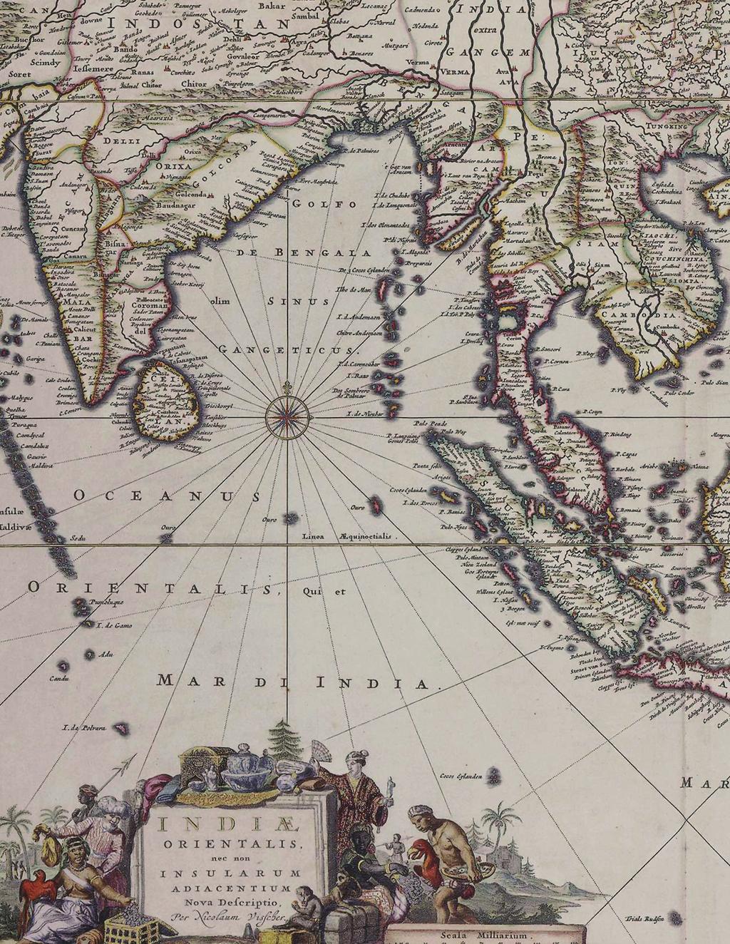 Inside Cover Photo: Early map of Southeast Asia territory dominated by the Dutch