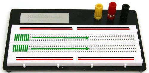 Introduction to work with Breadboard The purpose of the breadboard is to make quick electrical connections between components- like resistors, LEDs, capacitors, etc- so that you can test your circuit