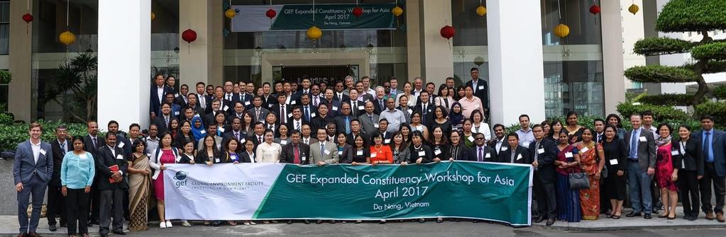 Local Level: Contracts and TORs drafted for the 6 priority provinces and cities GEF Expanded Constituency Workshop (ECW) for Asia conducted in Danang on 5-7 April 2017; Danang s story on coastal