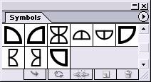 Open the Symbols window (Windows>Symbols or Hotkey: SHIFT + F11). Using the scroll bar, scroll down until you find the smocking symbols. 12.