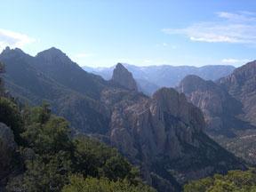 This morning we take a scenic ramble up South Fork, one of the Chiricahuas' most spectacular canyons.