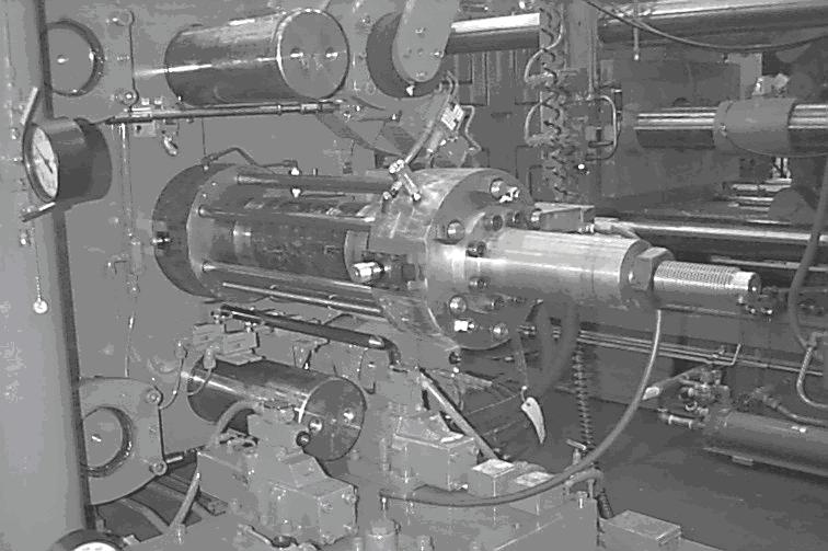 The Die Casting Machine (DCM) Die Close Cylinder The die close cylinder is used to open and close the die.