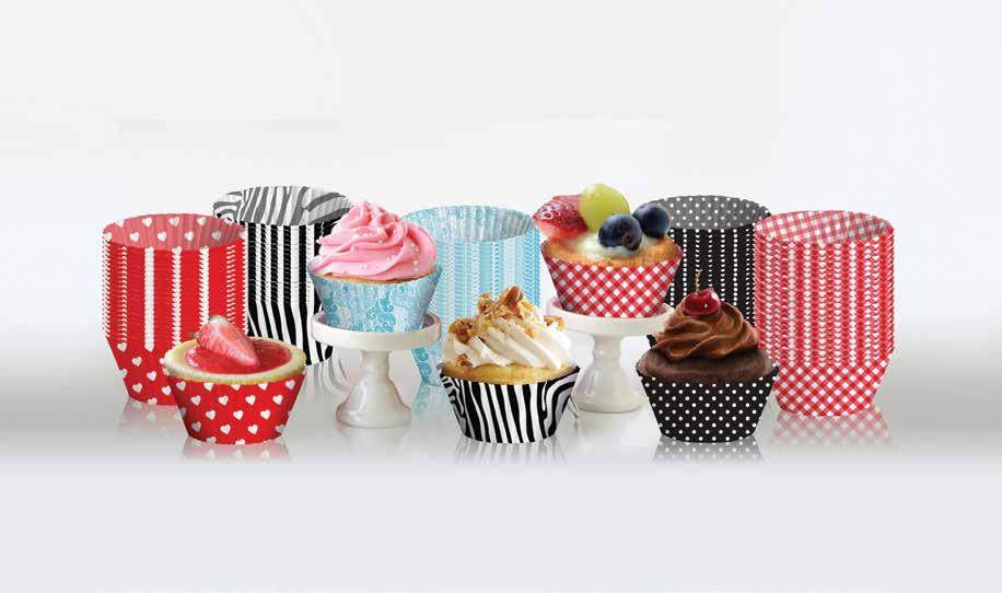 Dress up your cupcakes with these adorable, hard-to-find, paper cupcake baking cups.