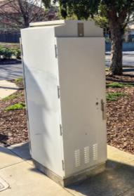 Proposed Design Template TOP Actual utility boxes vary in size, shape and have various vents, seams, doors, and