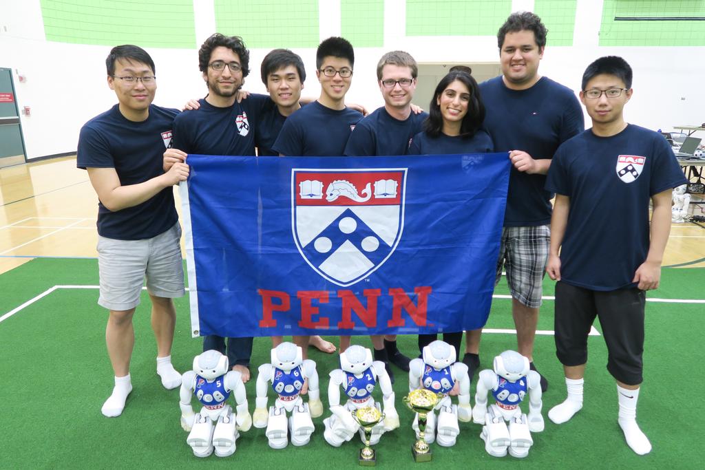 2 Qian, et. al. Fig. 1: The UPennalizers team after the RoboCup U.S. Open 2017.