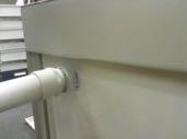 Failure to vent a cabinet properly may cause corrosion of the cabinet and the