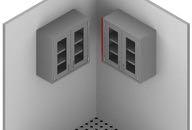 Installing Wall Case Inside Corner Fillers Inside corner fillers are commonly used where two wall cases come together in a corner.