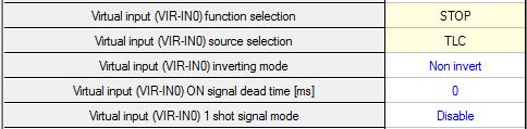 Overview of I/O signals Setting example of the MEXE2: When the TLC output is turned, the STOP input is turned and motor is stopped 1-2 Overview of output signals Direct output Direct output (DOUT) is