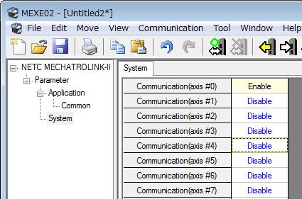 Method of control via MECHATROLINK communication STEP 2 Set the parameters and switches of the network converter Refer to the separate NETC1-M2 USER MANUAL and set the parameters and switches of the