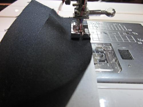 In this case, press the seams toward the darker fabric.