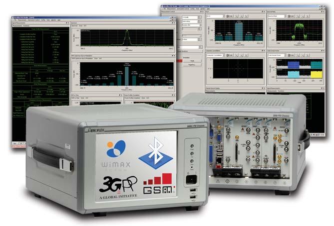 PXI Studio Application Software for Advanced RF Digital Communications Test Vector Signal Generator and Vector Signal Analyzer /Spectrum Analyzer application software with options for wireless data