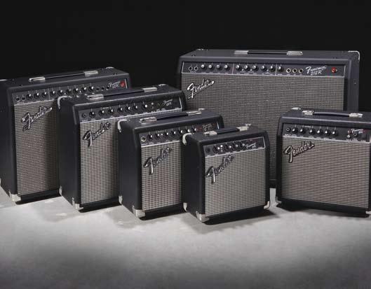 bass, volume, gain and drive. Small package; huge Fender sound! 023-1500-001 Frontman 15G, 120V $89.