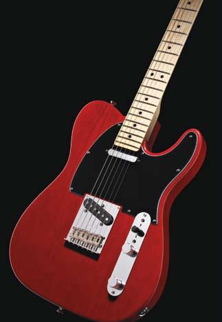 American Standard Fender American Standard Telecaster 738 (Crimson Red Transparent) The look, sound and vibe of the Telecaster resonate throughout the history and soundscapes of popular music.