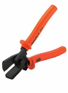 utter utter KT 20 Easy handling because of automatic opening Safety lock reduces risk of injury utting B utting tool that does not damage the conductor; for cutting copper and aluminium cables with a