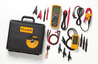 with your 1587 FC to accurately measure ac current without breaking the circuit Fluke 9040: Check the rotation of three-phase motors easily and safely Fluke 1555 Insulation