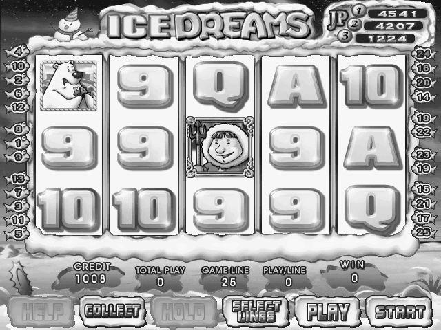 HOW TO PLAY Main Game ICEDREAM is a 5-reels and 25-liner game with 3