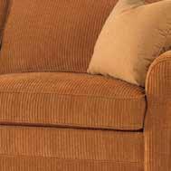 Standard with (2) #21 WR Pillows 53 x 72 x  Styles are 72" Width 8015- Twin Chair & 1/2