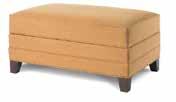 STORAGE OTTOMAN M - Modified Track Arm* T - Track Arm* R - Rolled Sock Arm N - Notched