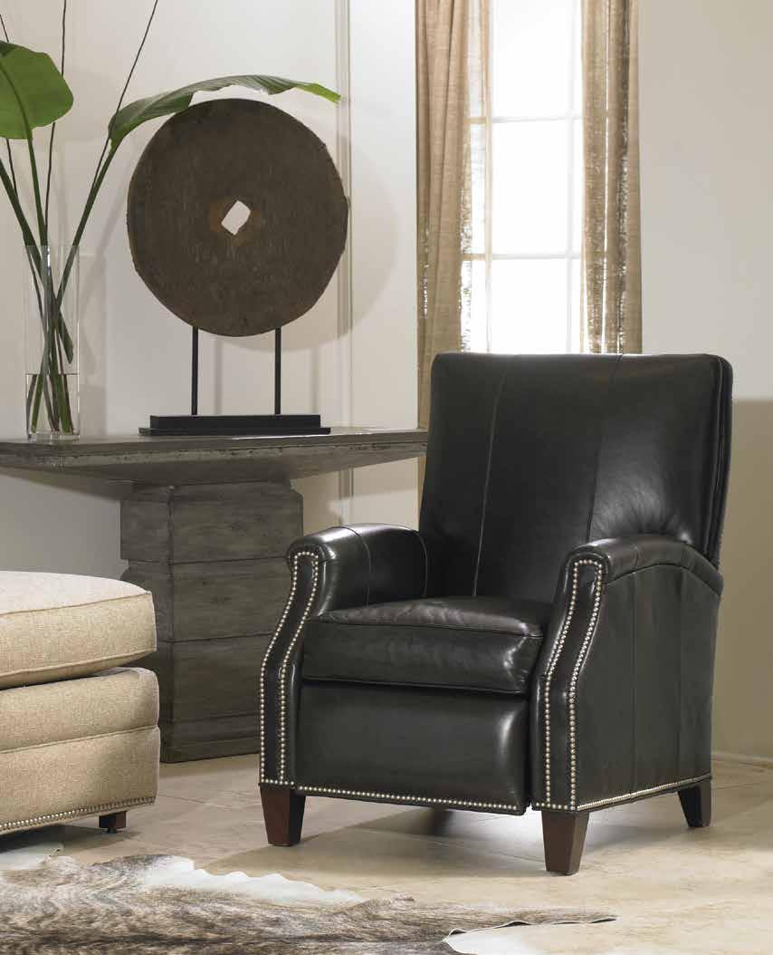L3770 Hi Leg Recliner H42 W36 D40 Arm H24 Seat H21 D19 W23 Wall Clearance: 17" Overall Layout: 71" Nail