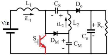 The third-harmonic distortion is not presented because the inductor L 2 is demagnetized with the output voltage.