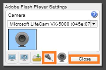 At this time you can also check to see if your webcam has been detected through
