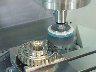 Specific applications: Surface preparation and finishing on metal and wood Deburring and finishing cast aluminum
