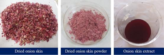 skin dye with exhaust method using optimized parameters of dyeing Table 4.