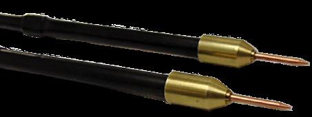 PIECE 5/8 diameter brass shank 4 AWG cabling Accepts